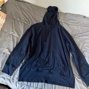 Navy hoodie